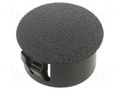 Stopper; H: 10.3mm; push-in,snap-fastener; Flange dia: 18.2mm ESSENTRA ESS-10112182