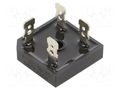 Bridge rectifier: single-phase; Urmax: 600V; If: 25A; Ifsm: 350A DC COMPONENTS GBPC2506-DC