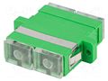 Transition: adapter; SC/APC,both sides; 9/125um; -40÷85°C LANBERG FA-SCAPSD01-0001TR