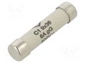 Fuse: fuse; 6A; 400VAC; gG; cylindrical,industrial; 9x36mm HAGER L936C1-06