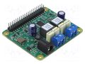 Accessories: expansion board; 12÷24VAC; Comp: TAS5756M; 58x65mm RASPBERRY PI SC0928