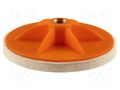 Felt polishing disk; Mounting: M14; Ø125x10mm NEO TOOLS NEO-08-961