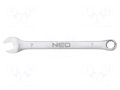 Wrench; combination spanner; 7mm; Chrom-vanadium steel; L: 110mm NEO TOOLS NEO-09-651