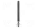 Socket; hex key,socket spanner; HEX 6mm; 1/4"; long NEO TOOLS NEO-10-331