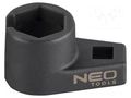 Socket; for the LAMBDA probe; HEX 22mm; 3/8"; short NEO TOOLS NEO-11-204