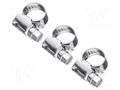 Worm gear clamp; W: 9mm; Clamping: 8÷12mm; stainless steel; W4 NEO TOOLS NEO-11-400
