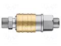 Quick connection coupling; brass; Application: for compressor NEO TOOLS NEO-12-645