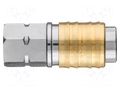 Quick connection coupling; brass; Application: for compressor NEO TOOLS NEO-12-650