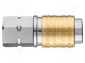 Quick connection coupling; brass; Application: for compressor NEO TOOLS NEO-12-651