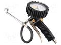 Wheel inflation gun; with manometer; 200l/min; L: 300mm; Ø: 63mm NEO TOOLS NEO-14-716
