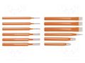 Kit: punches; Kit: cold chisels,pin punch,with striker; 12pcs. NEO TOOLS NEO-33-062
