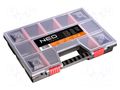 Container: collective; with partitions; black; adjustable NEO TOOLS NEO-84-118
