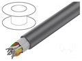 Wire; EcoCable Mini; 9x2x24AWG; unshielded; 300V; 305m; Cu; 1000ft ALPHA WIRE 78029-SL001