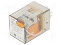 Relay: electromagnetic; 3PDT; 230VAC; Icontacts max: 10A; plug-in FINDER 60.13.8.230.5054