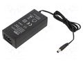 Power supply: switching; 12VDC; 5A; Out: 5,5/2,1; 60W; 90÷264VAC ESPE E60T-6012-211