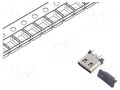 Connector: USB C; socket; SMT; PIN: 16; vertical; top board mount GCT USB4220-03-0880-C