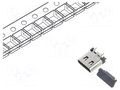 Connector: USB C; socket; SMT; PIN: 16; vertical; top board mount GCT USB4220-03-0930-C