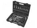 Wrench-set; 6-angles,socket spanner; Chrom-vanadium steel PROLINE PRE-48794