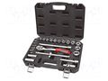 Wrench-set; 6-angles,socket spanner; Chrom-vanadium steel PROLINE PRE-58825
