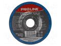Grinding wheel; Ø: 115mm; Disc thick: 6mm; metal; 22mm PROLINE PRE-44411