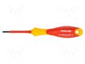 Screwdriver; insulated; Pozidriv®; PZ1; 80mm PROLINE PRE-10596