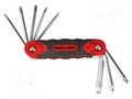 Wrench-set; Torx®; TX9,TX10,TX15,TX20,TX25,TX27,TX30,TX40 PROLINE PRE-48388
