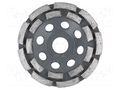 Grinding wheel; Ø: 125mm; Disc thick: 6mm; granite,stone,marble PROLINE PRE-89435