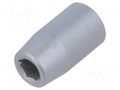 Adapter; Kind of socket: hexagonal; 1/4"; Holder: square PROXXON PR23780