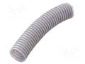 Protective tube; Size: 40; PVC; grey; L: 25m; 320N; Øint: 33mm PAWBOL PW-6167-25