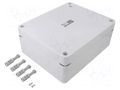 Enclosure: multipurpose; X: 220mm; Y: 270mm; Z: 106mm; INDUSTRIAL ELEKTRO-PLAST NASIELSK EPN-2719-10