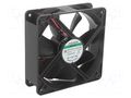 Fan: DC; axial; 24VDC; 120x120x38mm; 158.01m3/h; 37dBA; Vapo SUNON MEC0382V3-A99
