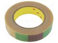 Tape: fixing; W: 25.4mm; L: 54.9m; Thk: 0.05mm; nitrile phenolic 3M 3M-583-25.4