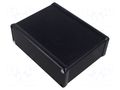 Enclosure: with panel; 1455; X: 165mm; Y: 120mm; Z: 51.5mm; aluminium HAMMOND HM-1455T1201BK