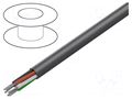Wire; EcoFlex®; 7x12AWG; unshielded; 600V; 305m; Cu; stranded ALPHA WIRE 79040-SL001