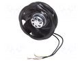 Fan: EC; radial; 230VAC; Ø225x80.5mm; 585m3/h; ball; 2550rpm; IP54 EBM-PAPST 8300100965