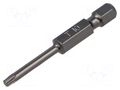Screwdriver bit; Torx®; TX10; Overall len: 50mm FELO FL03610510