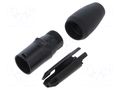 Connector: RJ45; male; etherCON; PIN: 8; for cable; Cat: 5e NEUTRIK NTR-NE8MX-B-TOP