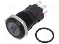 Switch: vandal resistant; Pos: 2; SPDT; 5A/250VAC; 2A/24VDC; IP67 E-SWITCH PVB3F230113R1