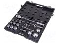 Wrench-set; socket spanner; Mounting: 3/4"; 17pcs. BETA BEBW928E/C17