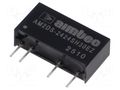 Converter: DC/DC; 2W; Uin: 21.6÷26.4VDC; Uout: 24VDC; Iout: 84mA AIMTEC AM2DS-2424SH30EZ