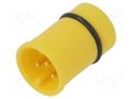 Connector: M12; contact insert; male; 4A; 60V; PIN: 5; IP67 LUTRONIC 1239-05-T0CB102