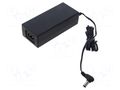 Power supply: switching; 24VDC; 2.5A; Out: 5,5/2,5; 60W; 90÷264VAC ESPE E60T-6024-252