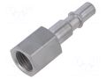 Splice terminal: quick splice; 16bar; Thread: G 1/4" internal STÄUBLI RBE06.6101