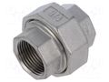 Splice terminal: double connector; max.10.5bar; Thread: G 3/4" GEBO 6330-034