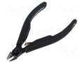 Pliers; side,cutting,precision; ESD; oval head,blackened tool LINDSTRÖM SA.8141CO