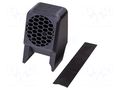 Car loudspeaker enclosure; PETG; black; 200mm; BMW; 7l BASSER OBGL.BMW.30