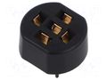 Adapter; Body: black; PCB; 19.6x17.4x10mm EAO 82-922