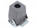 Enclosure for connectors: HDC; IP65; straight; for cable; Han® B HARTING 19300060756ML