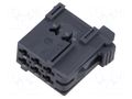 Connector: wire-wire; plug; female; JPT; PIN: 6; for cable; grey; 5mm TE Connectivity 1-965640-3