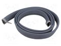 Cable box; multi use; grey; L: 2m; polyester; Ø: 20mm LOGILINK PC-KAB0072